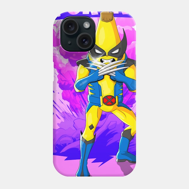 Angry Banana peely Phone Case